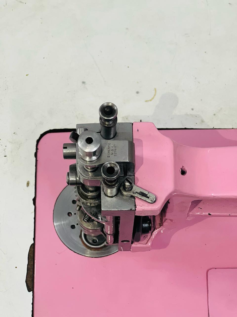 Singer 114w103 Restored Chainstitch moss stitch Sewing Machine *Head, Table and motor*