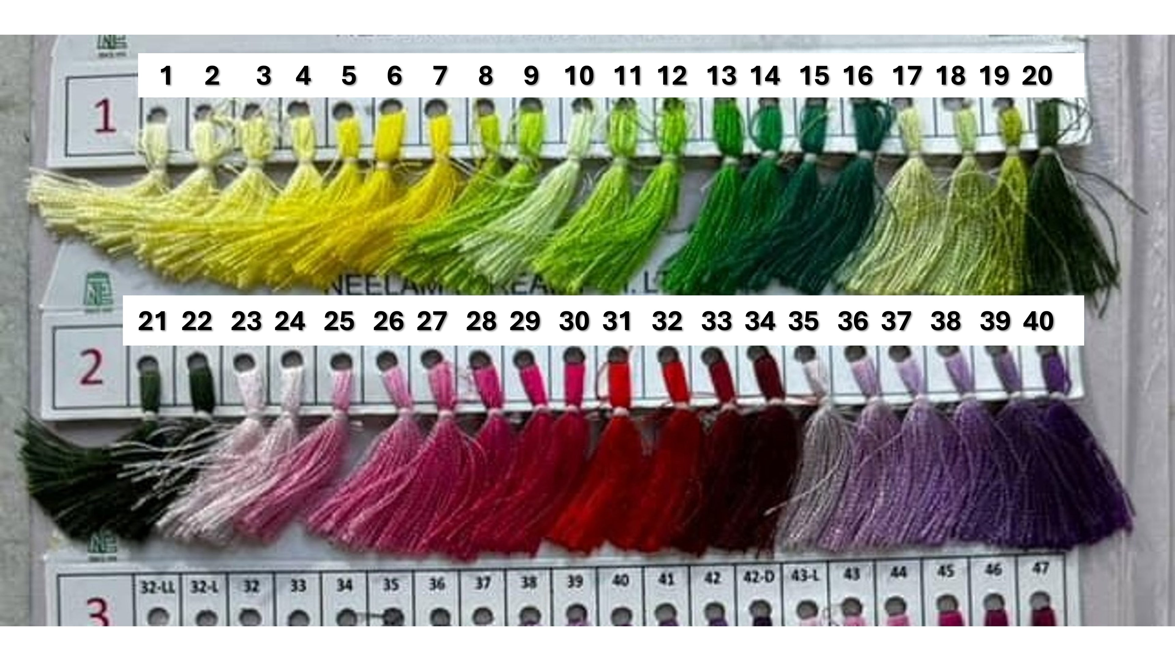 Silk Rayon chainstitch embroidery thread (page 4)
