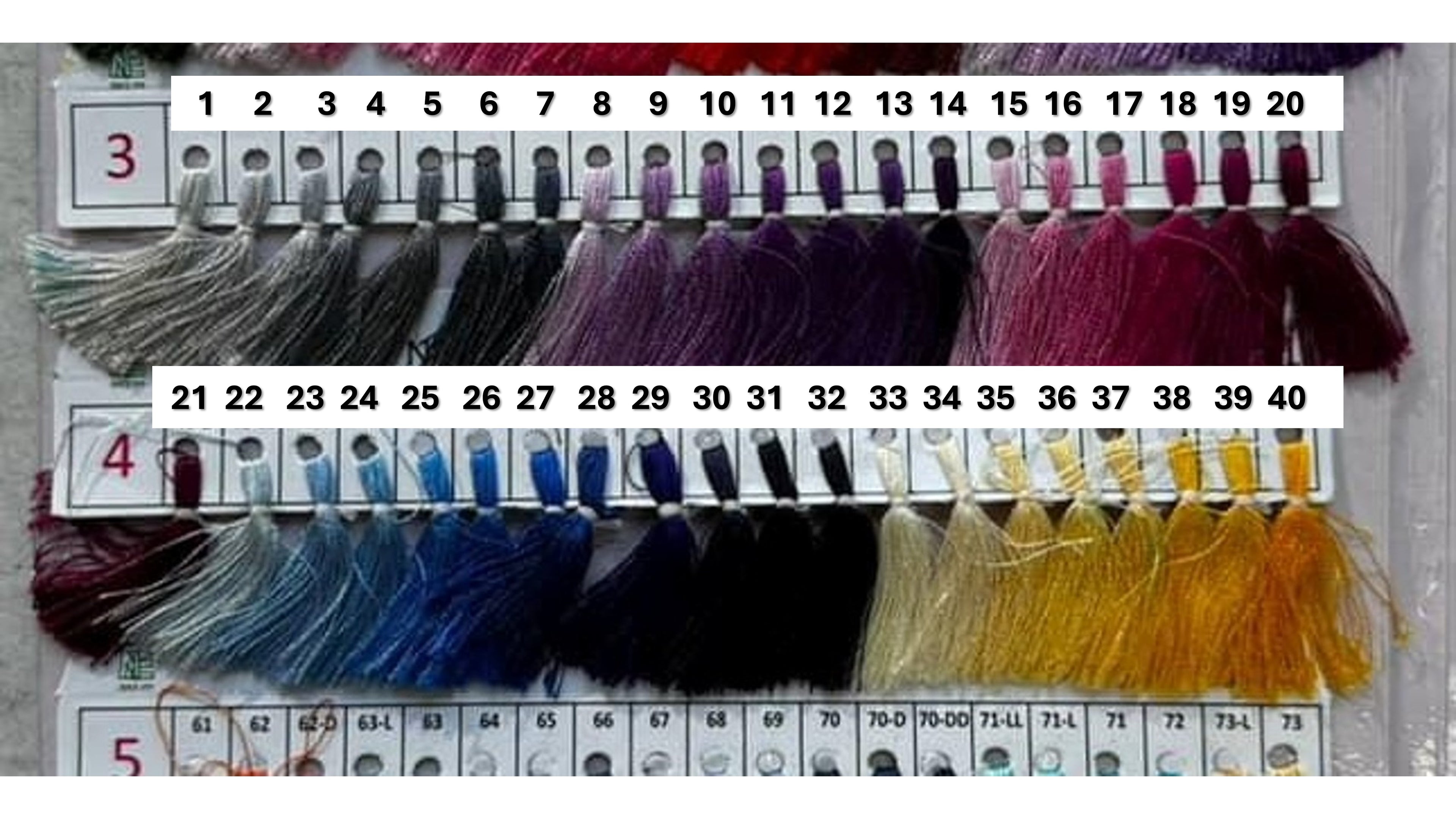 Silk Rayon chainstitch embroidery thread (Page 5)