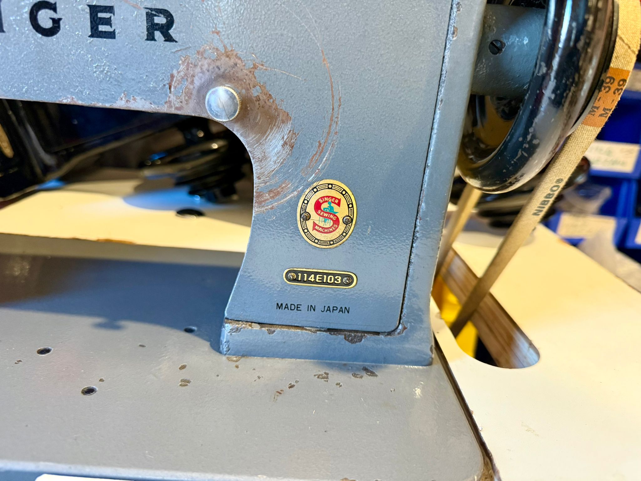 Singer 114e103 chainstitch embroidery machine *Head Only*