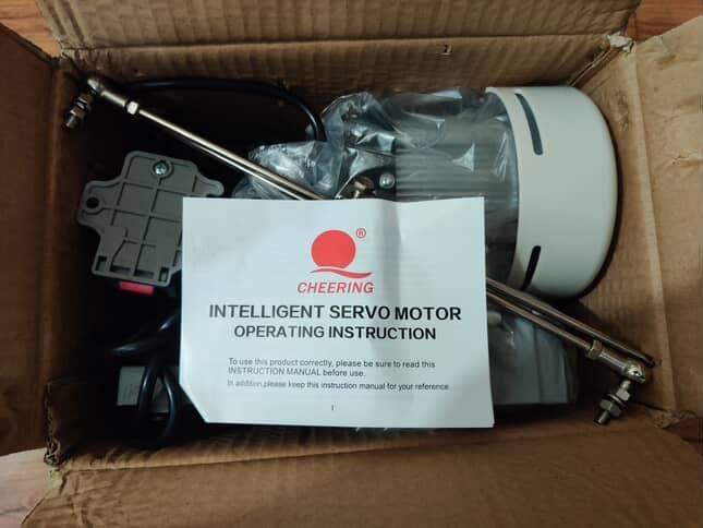 Energy saving sewing machine motor