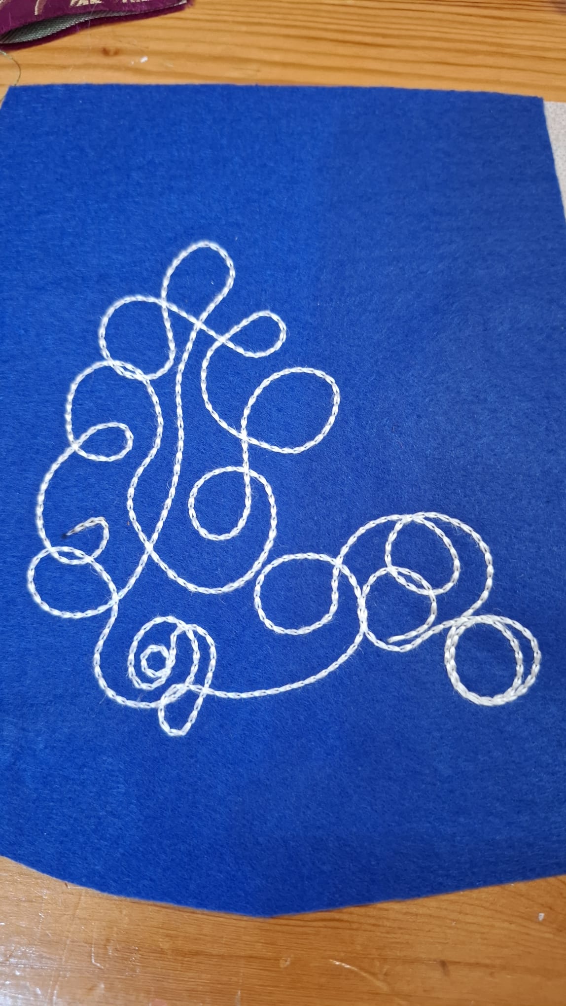 Treasure chain & moss stitch embroidery machine *Head only*