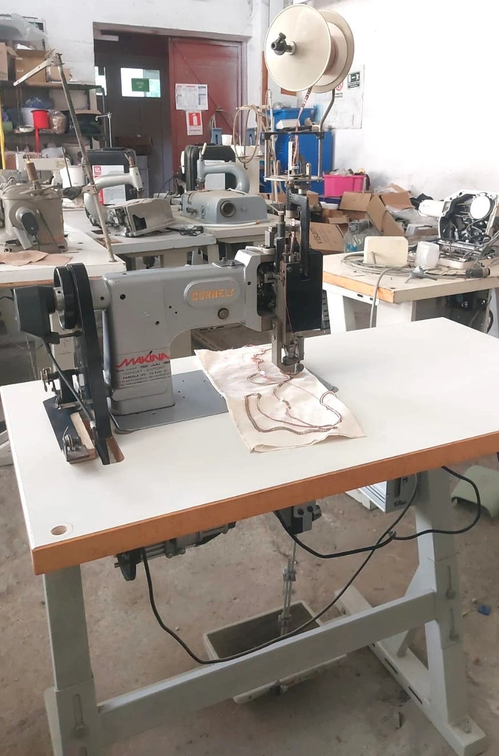 Cornely FD sequin embroidery machine *Head only*