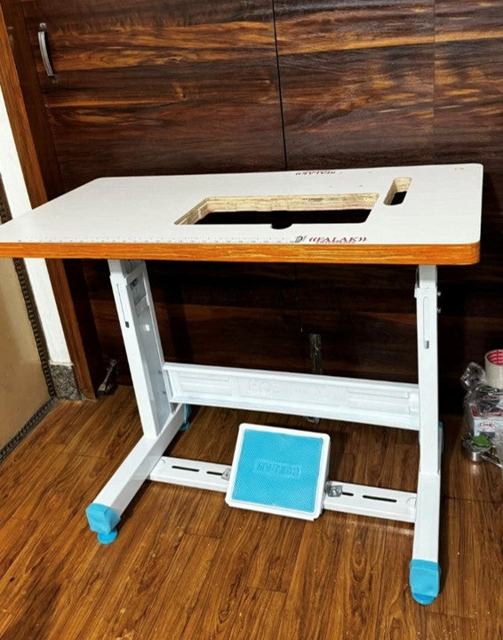 Industrial table for Falak FK114 chainstitch embroidery machine