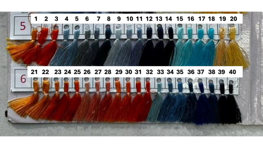 Silk Rayon chainstitch embroidery thread (Page 5)