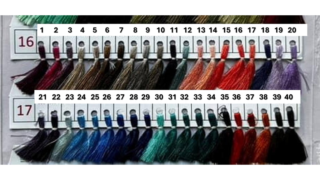 Silk Rayon chainstitch embroidery thread (Page 3)