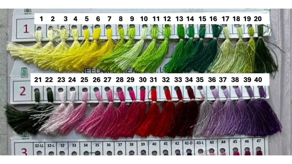 Silk Rayon chainstitch embroidery thread (page 4)
