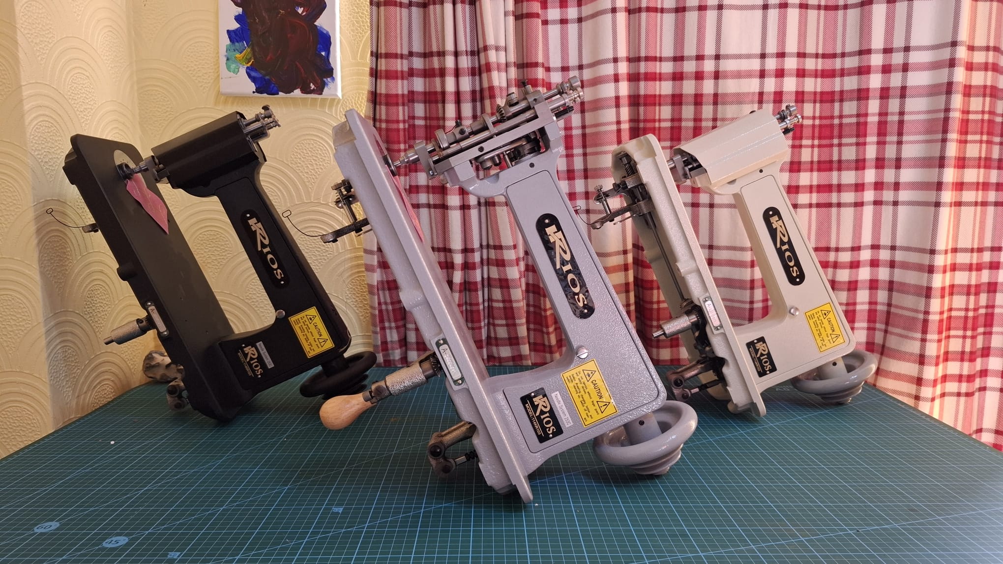 *NEW* KRIOS Chainstitch Embroidery machine, table, motor and Stand