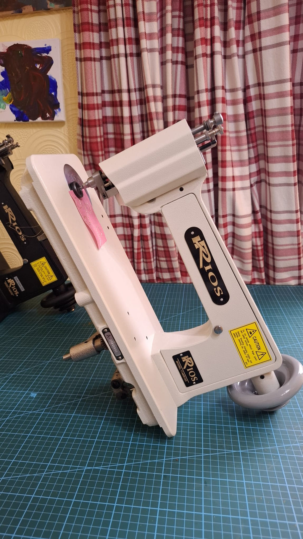 *NEW* KRIOS Chainstitch Embroidery machine, table, motor and Stand