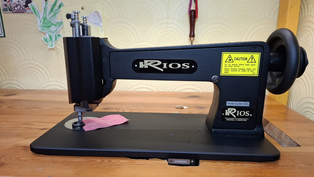 *NEW* KRIOS Chainstitch Embroidery machine, table, motor and Stand
