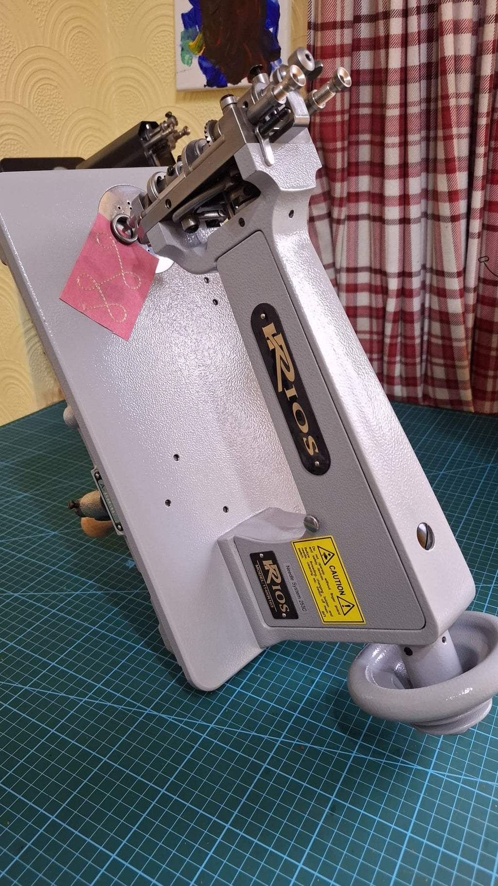 *NEW* KRIOS Chainstitch Embroidery machine, table, motor and Stand
