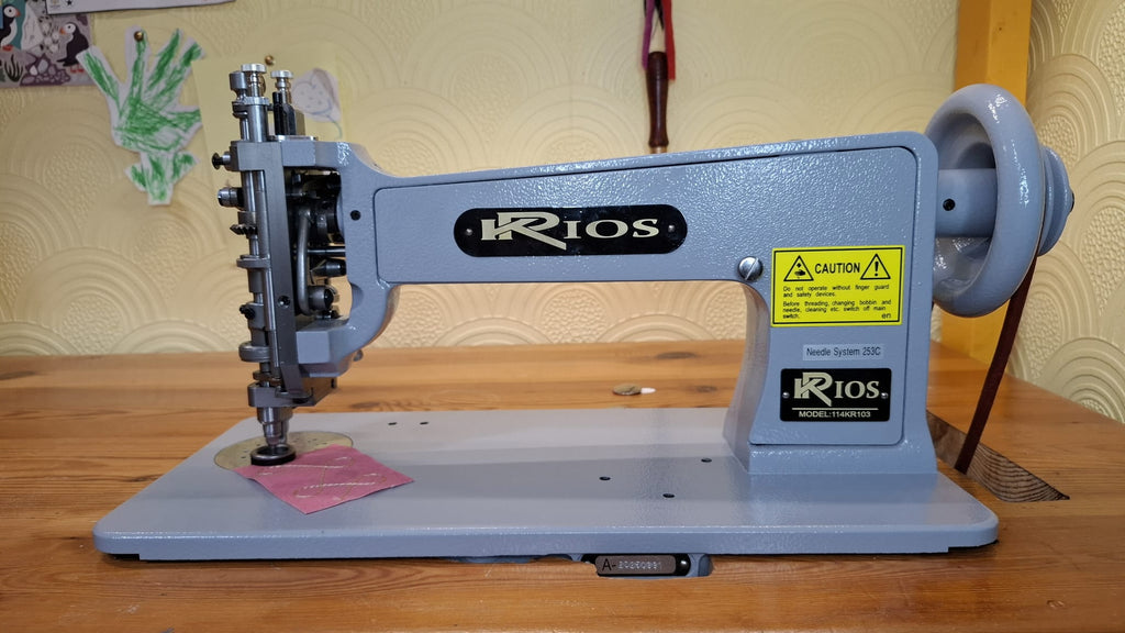 *NEW* KRIOS Chainstitch Embroidery machine, table, motor and Stand