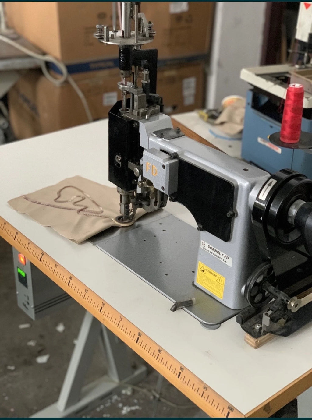 Cornely FD sequin embroidery machine *Head only*