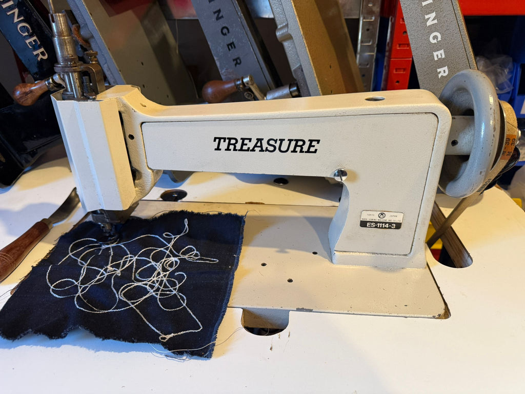 Treasure chain & moss stitch embroidery machine *Head only*